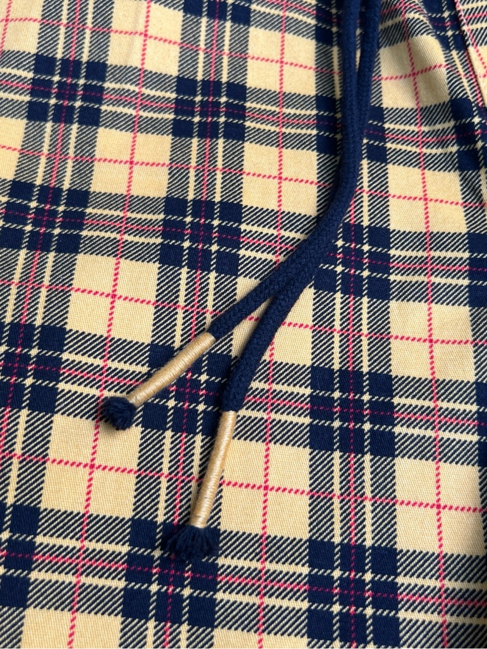 Drill Clothing Co. Fresh Prints of Bel-Air Stretch Twill Yellow Plaid Shorts|XL - Picture 13 of 14
